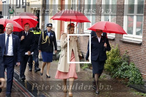 Amsterdam 8 juni 2022
Koningin Maxima bezoekt het Majoor Bosshardt huis op de wallen.
