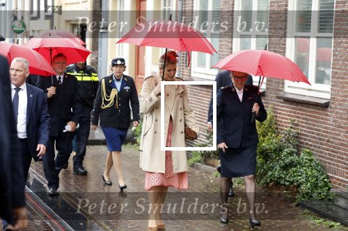 Amsterdam 8 juni 2022
Koningin Maxima bezoekt het Majoor Bosshardt huis op de wallen.