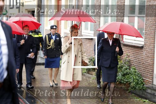 Amsterdam 8 juni 2022
Koningin Maxima bezoekt het Majoor Bosshardt huis op de wallen.
