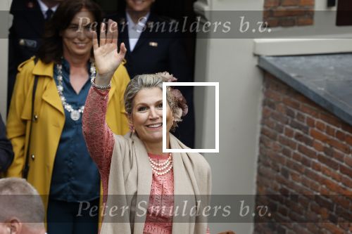 Amsterdam 8 juni 2022
Koningin Maxima bezoekt het Majoor Bosshardt huis op de wallen.