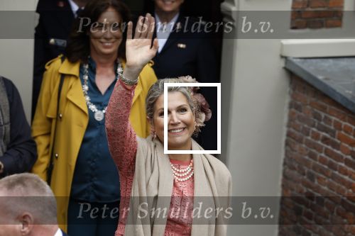 Amsterdam 8 juni 2022
Koningin Maxima bezoekt het Majoor Bosshardt huis op de wallen.