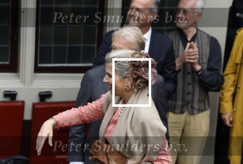 Amsterdam 8 juni 2022
Koningin Maxima bezoekt het Majoor Bosshardt huis op de wallen.