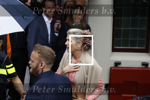 Amsterdam 8 juni 2022
Koningin Maxima bezoekt het Majoor Bosshardt huis op de wallen.