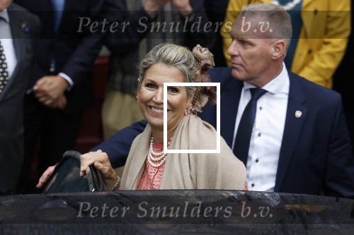 Amsterdam 8 juni 2022
Koningin Maxima bezoekt het Majoor Bosshardt huis op de wallen.