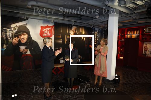 Amsterdam 8 juni 2022
Koningin Maxima bezoekt het Majoor Bosshardt huis op de wallen.