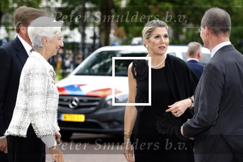 Amsterdam 8 juni 2022
Koningin Maxima en koning Willem Alexander hebben diner in het rijksmuseum. Verder aanweizg Klaas Knot Mark Ritte en Christine Lagarde