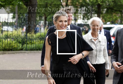 Amsterdam 8 juni 2022
Koningin Maxima en koning Willem Alexander hebben diner in het rijksmuseum. Verder aanweizg Klaas Knot Mark Ritte en Christine Lagarde