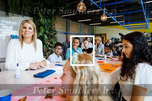 Amstelveen 9 juni 2022
Koningin Maxima op bezoek bij de stichting Petje af