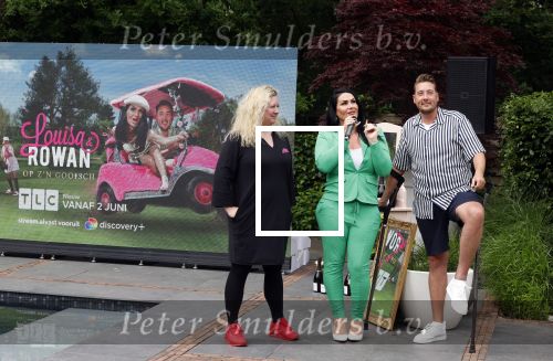Huizen 25 mei 2022
Feestje ivm de nieuwe TLC serie van Louisa en Rowan op z\'n Gooisch. Louisa Janssen en haar man Rowan
