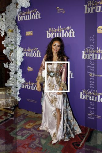 Amsterdam 30 mei 2022
Premiere Marokkaanse bruiloft in Tuschinski met oa als castleden Samouya Ahouaoui Walid Benmbarek Pip Pellens Liza Sips en Nabil Aouled Ayad in tuschinski. Mahasinne