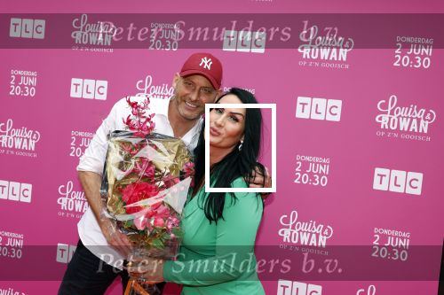 Huizen 25 mei 2022
Feestje ivm de nieuwe TLC serie van Louisa en Rowan op z\'n Gooisch. Louisa JansSen en haar man Rowan .Marcel Kuijer