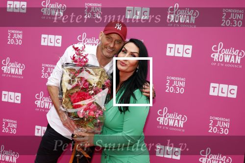 Huizen 25 mei 2022
Feestje ivm de nieuwe TLC serie van Louisa en Rowan op z\'n Gooisch. Louisa JansSen en haar man Rowan .Marcel Kuijer