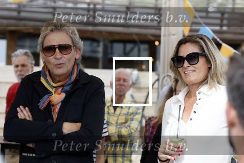 Zandvoort 31 mei 2022
Presentatie boek waar Matthijs v Nieuwkerk de mooiste verhalen voor uitgekozen heeft. 
Matthijs v Nieuwkerk met zijn vriendin Martha Riemsma