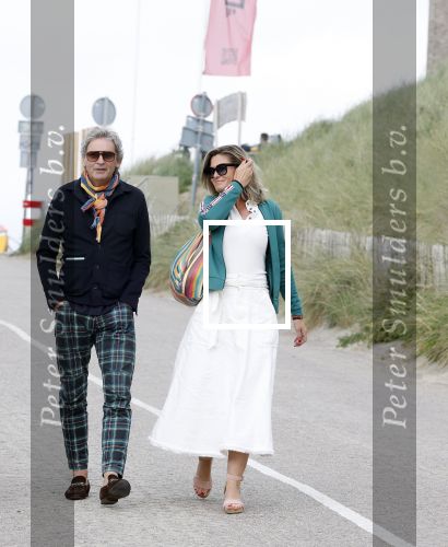 Zandvoort 31 mei 2022
Presentatie boek waar Matthijs v Nieuwkerk de mooiste verhalen voor uitgekozen heeft. 
Matthijs v Nieuwkerk met zijn vriendin Martha Riemsma