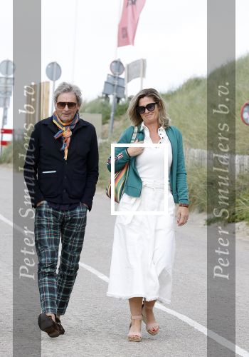 Zandvoort 31 mei 2022
Presentatie boek waar Matthijs v Nieuwkerk de mooiste verhalen voor uitgekozen heeft. 
Matthijs v Nieuwkerk met zijn vriendin Martha Riemsma