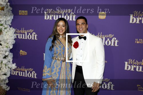 Amsterdam 30 mei 2022
Premiere Marokkaanse bruiloft in Tuschinski met oa als castleden Samouya Ahouaoui Walid Benmbarek Pip Pellens Liza Sips en Nabil Aouled Ayad in tuschinski. Nabil Aouled Ayad
