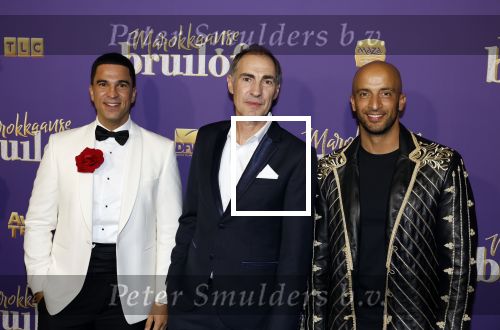 Amsterdam 30 mei 2022
Premiere Marokkaanse bruiloft in Tuschinski met oa als castleden Samouya Ahouaoui Walid Benmbarek Pip Pellens Liza Sips en Nabil Aouled Ayad in tuschinski. Nabil Aouled Ayad Johan Neijenhuis en Walid Benmbarek