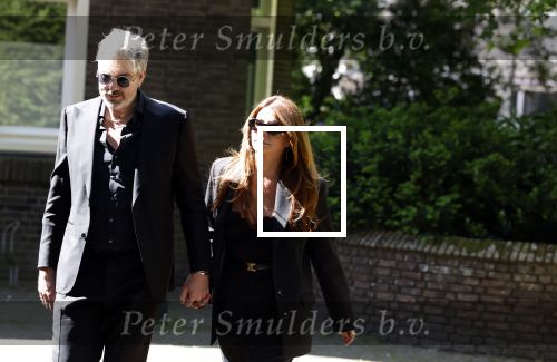 Laren 2 juni 2022
Begrafenis / dienst van Willibrord Frequin in de Sint Jansbasiliek in Laren . Olcay Gulsen en Ruud de Wild