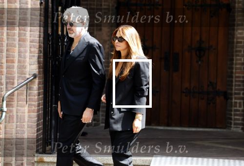 Laren 2 juni 2022
Begrafenis / dienst van Willibrord Frequin in de Sint Jansbasiliek in Laren . Olcay Gulsen en Ruud de Wild
