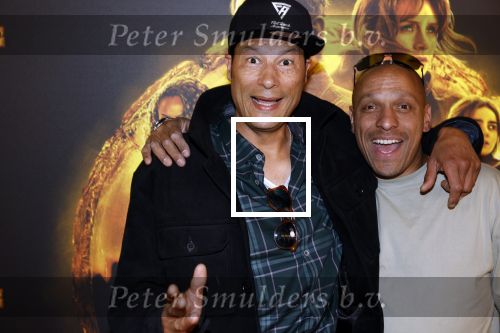 Amsterdam 2 juni 2022
Premiere Jurassic World in Pathe Arena .
Poal cairo met broer