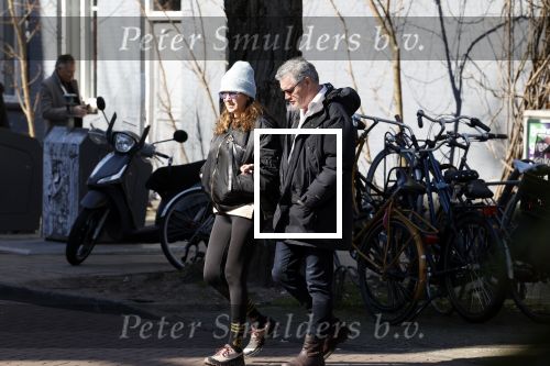 Amsterdam 18 maart 2022
Renee Fokker en Porgy Franssen samen in Amsterdam zuid