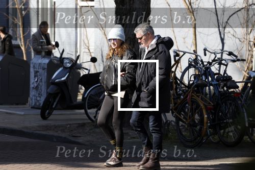 Amsterdam 18 maart 2022
Renee Fokker en Porgy Franssen samen in Amsterdam zuid