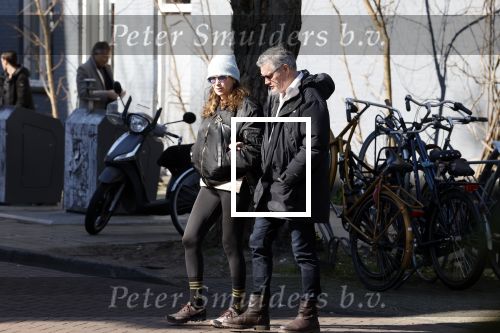 Amsterdam 18 maart 2022
Renee Fokker en Porgy Franssen samen in Amsterdam zuid