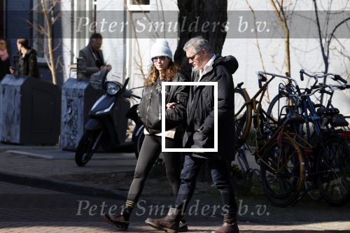 Amsterdam 18 maart 2022
Renee Fokker en Porgy Franssen samen in Amsterdam zuid