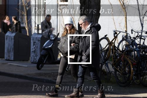 Amsterdam 18 maart 2022
Renee Fokker en Porgy Franssen samen in Amsterdam zuid