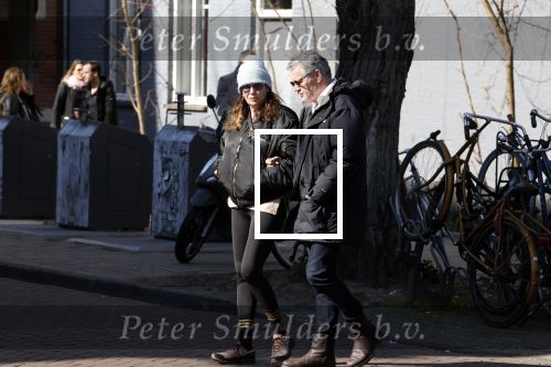 Amsterdam 18 maart 2022
Renee Fokker en Porgy Franssen samen in Amsterdam zuid