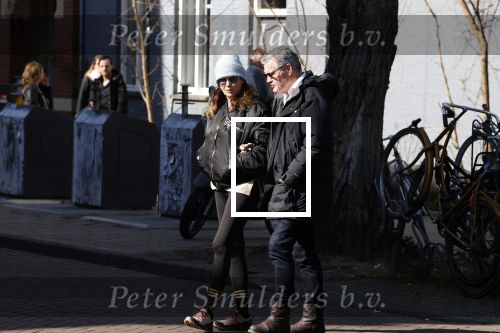 Amsterdam 18 maart 2022
Renee Fokker en Porgy Franssen samen in Amsterdam zuid