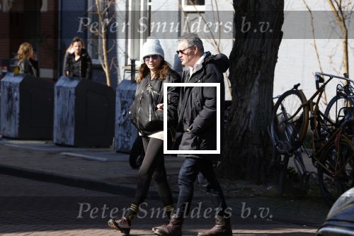 Amsterdam 18 maart 2022
Renee Fokker en Porgy Franssen samen in Amsterdam zuid
