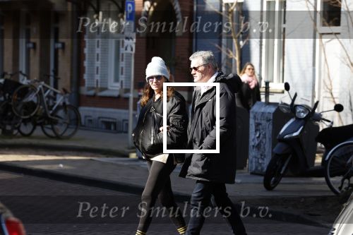 Amsterdam 18 maart 2022
Renee Fokker en Porgy Franssen samen in Amsterdam zuid