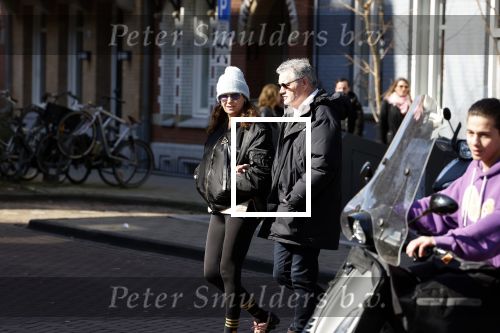 Amsterdam 18 maart 2022
Renee Fokker en Porgy Franssen samen in Amsterdam zuid