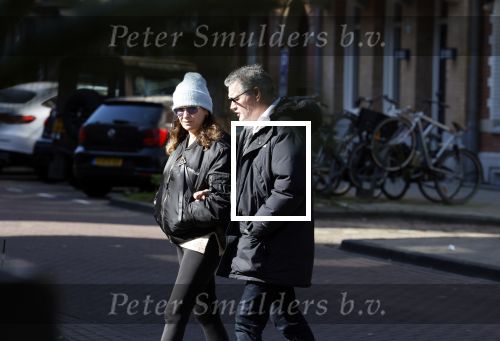 Amsterdam 18 maart 2022
Renee Fokker en Porgy Franssen samen in Amsterdam zuid