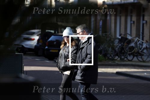 Amsterdam 18 maart 2022
Renee Fokker en Porgy Franssen samen in Amsterdam zuid