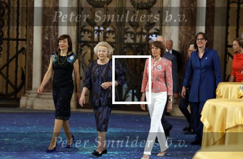 Amsterdam 9 juni 2022
Prinses Beatrix bij uitreiking van de zilveren Anjers in het paleis op de dam .