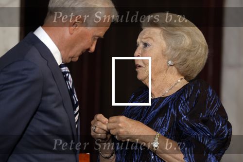 Amsterdam 9 juni 2022
Prinses Beatrix bij uitreiking van de zilveren Anjers in het paleis op de dam .