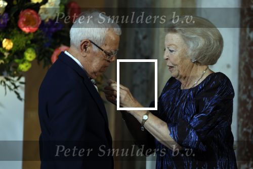 Amsterdam 9 juni 2022
Prinses Beatrix bij uitreiking van de zilveren Anjers in het paleis op de dam .