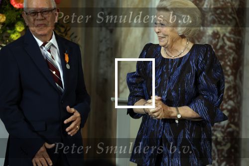 Amsterdam 9 juni 2022
Prinses Beatrix bij uitreiking van de zilveren Anjers in het paleis op de dam .