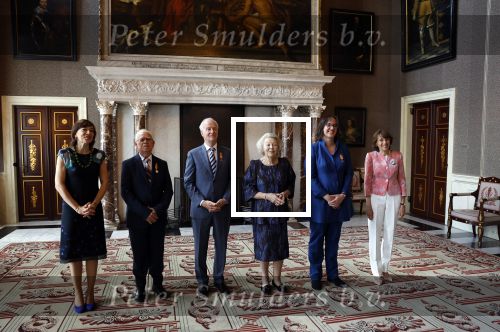 Amsterdam 9 juni 2022
Prinses Beatrix bij uitreiking van de zilveren Anjers in het paleis op de dam .