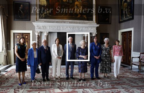 Amsterdam 9 juni 2022
Prinses Beatrix bij uitreiking van de zilveren Anjers in het paleis op de dam .