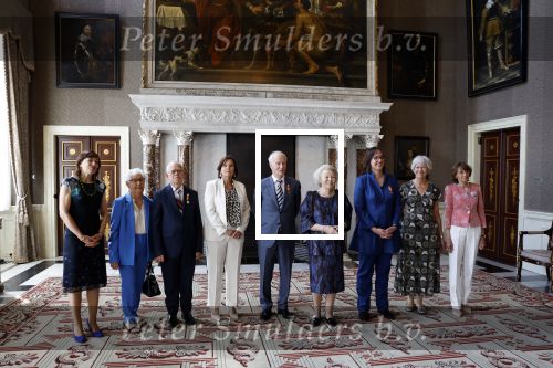 Amsterdam 9 juni 2022
Prinses Beatrix bij uitreiking van de zilveren Anjers in het paleis op de dam .