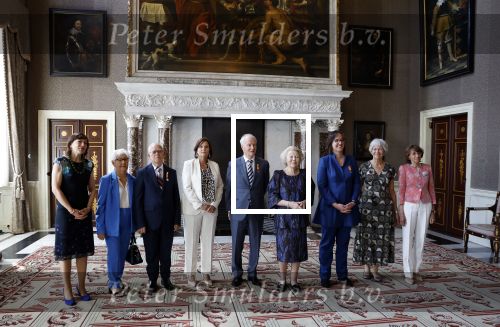 Amsterdam 9 juni 2022
Prinses Beatrix bij uitreiking van de zilveren Anjers in het paleis op de dam .