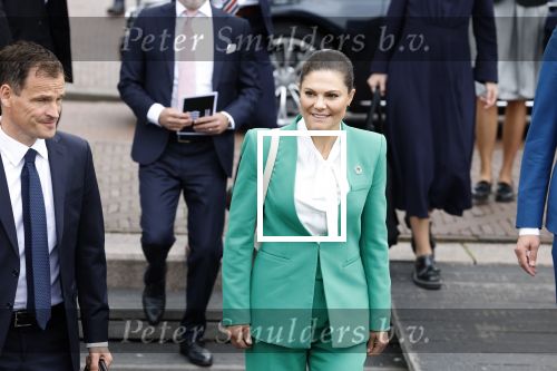 Amsterdam 7 juni 2022
Prinses Victoria van Zweden op bezoek in Amsterdam . Ze maakt een boot tocht over de grachten.
