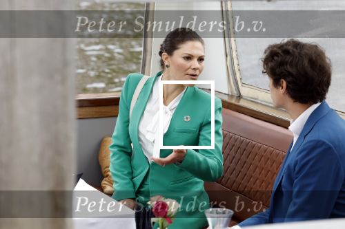 Amsterdam 7 juni 2022
Prinses Victoria van Zweden op bezoek in Amsterdam . Ze maakt een boot tocht over de grachten.
