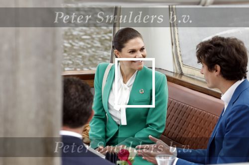 Amsterdam 7 juni 2022
Prinses Victoria van Zweden op bezoek in Amsterdam . Ze maakt een boot tocht over de grachten.