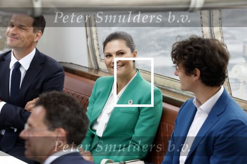 Amsterdam 7 juni 2022
Prinses Victoria van Zweden op bezoek in Amsterdam . Ze maakt een boot tocht over de grachten.