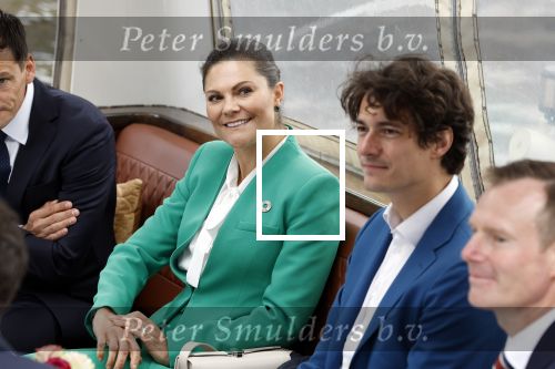 Amsterdam 7 juni 2022
Prinses Victoria van Zweden op bezoek in Amsterdam . Ze maakt een boot tocht over de grachten.