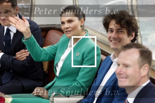 Amsterdam 7 juni 2022
Prinses Victoria van Zweden op bezoek in Amsterdam . Ze maakt een boot tocht over de grachten.